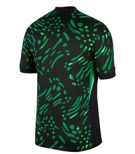 Back View of Nigeria