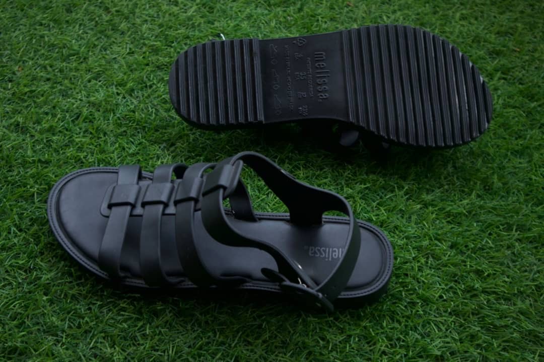 Back View of Melissa Sandals