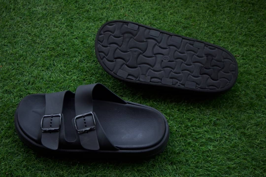 Back View of  Slippers