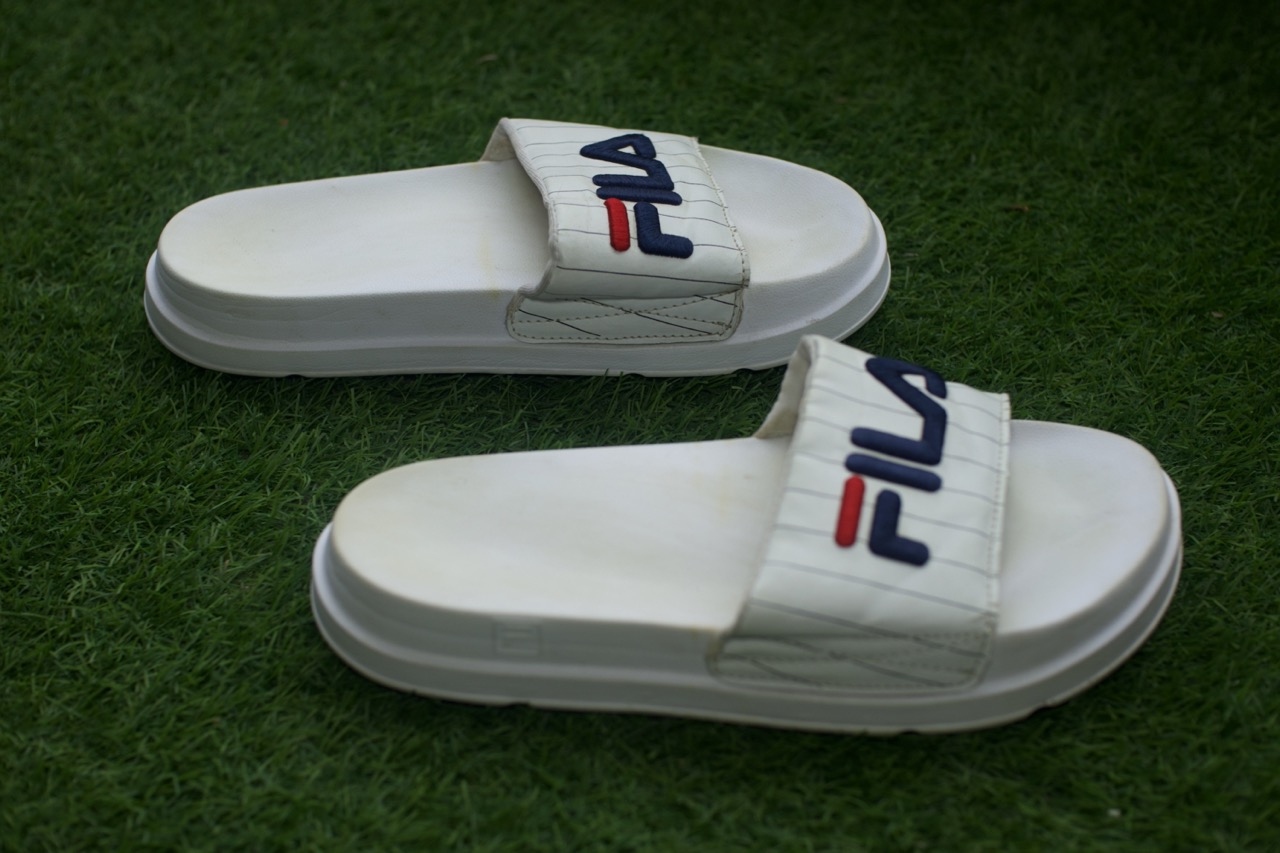 Back View of FILA Slide