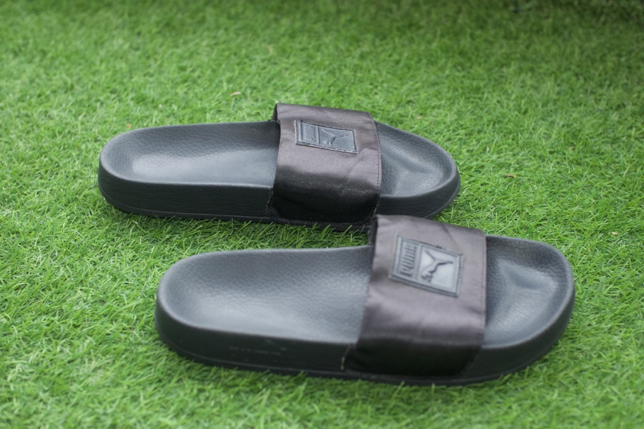 Back View of Puma Slides (Size 38)
