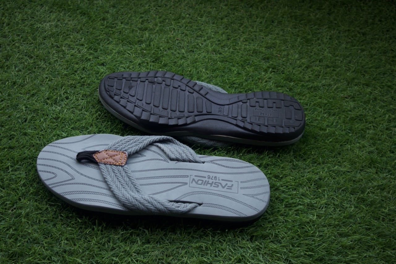 Back View of Slippers