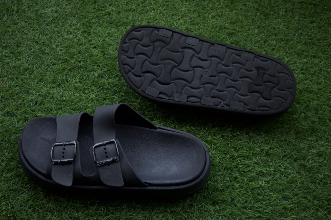 Back View of Slippers