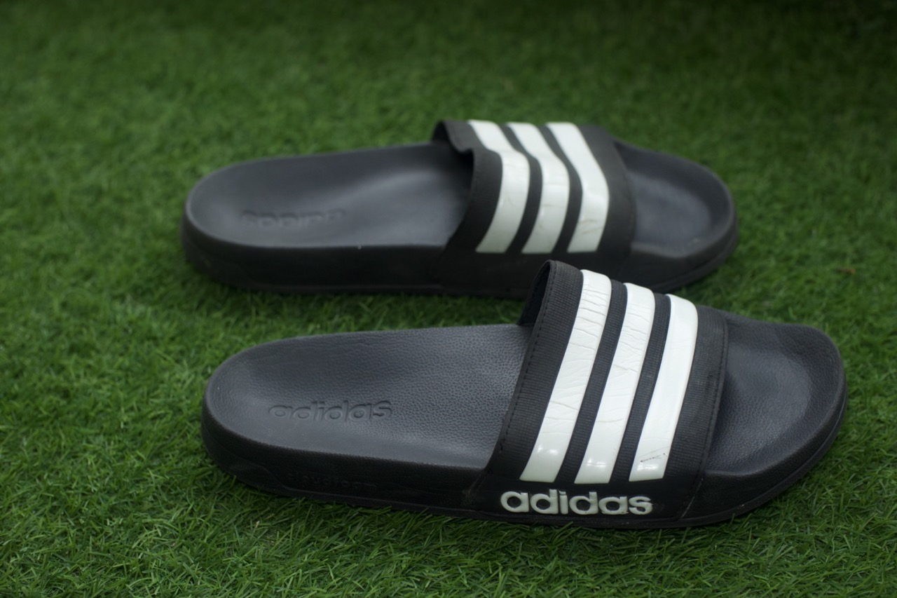 Front View of adidas slide