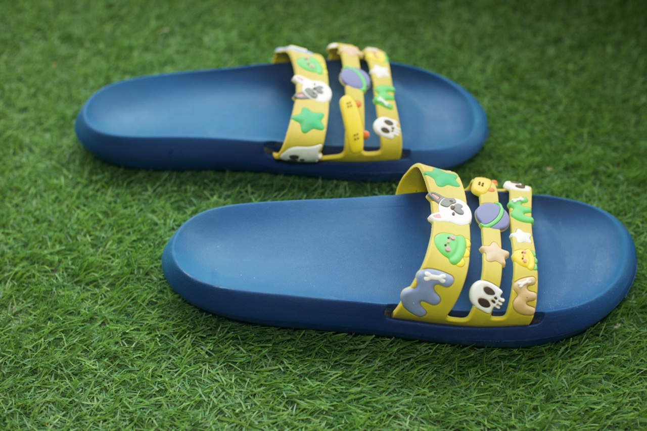 Front View of Fluffy Character Slides