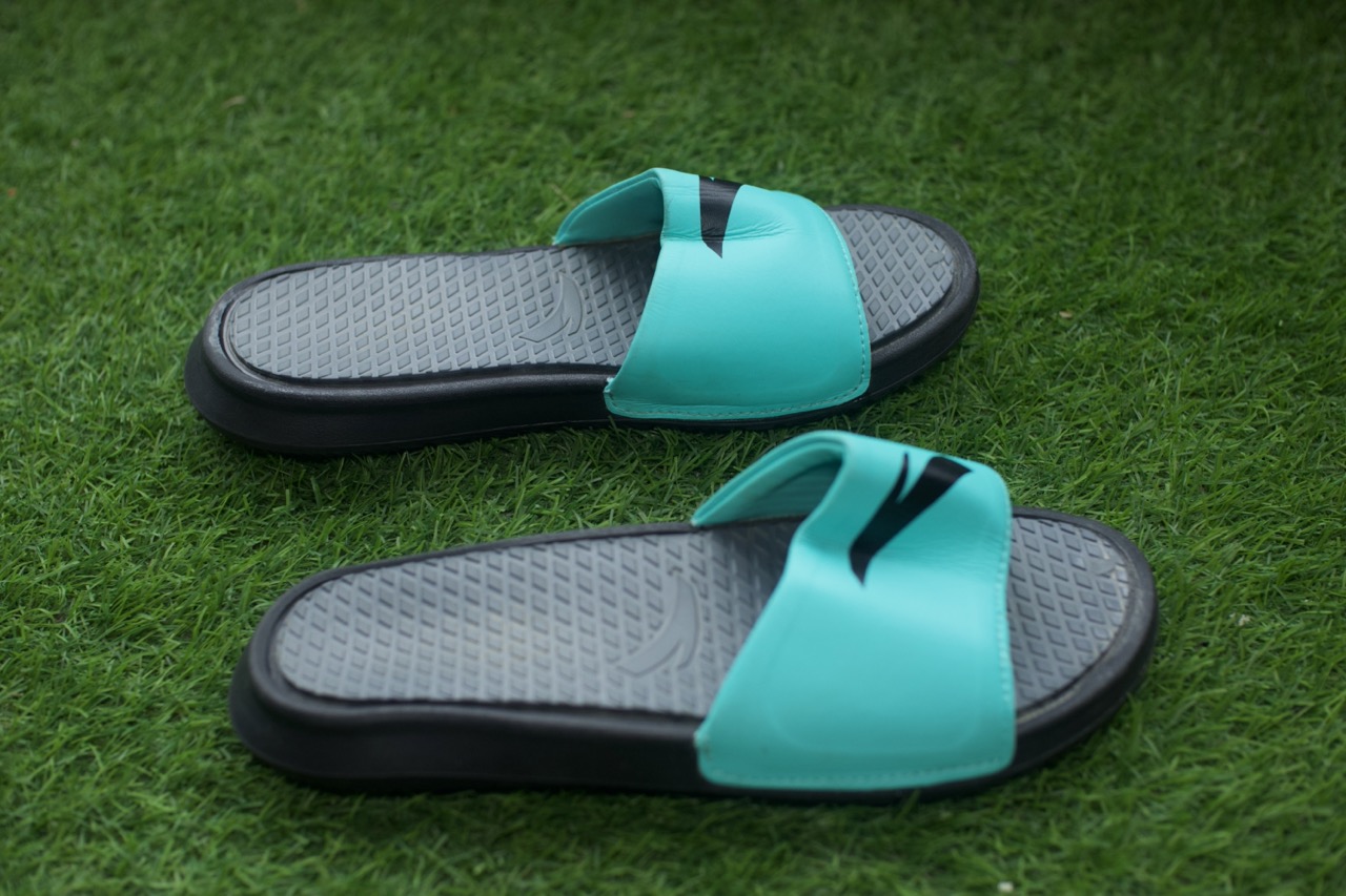 Front View of Anta Slides (Size 38)