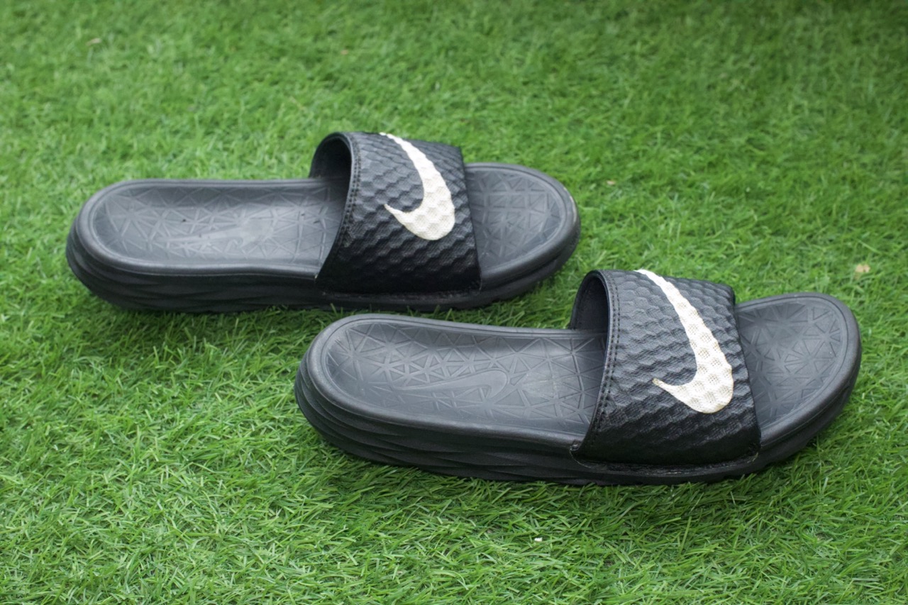Front View of Nike Slides (Size 36.5)